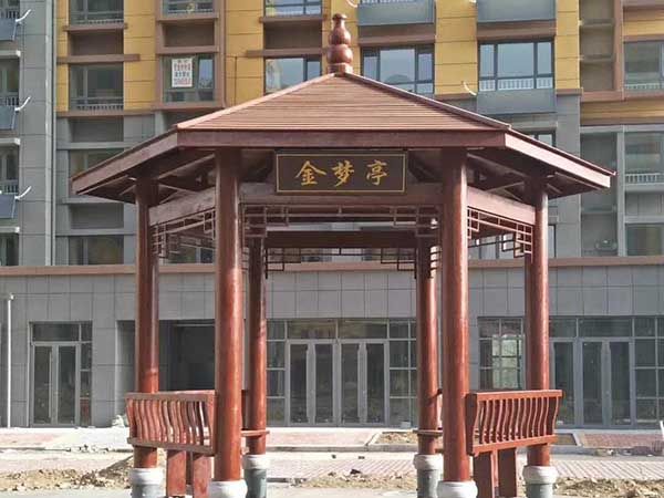 木質(zhì)現(xiàn)代涼亭